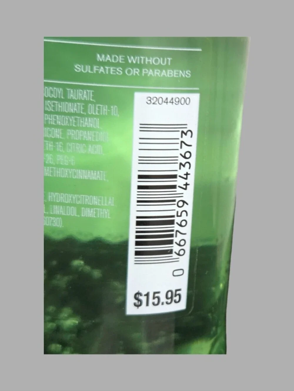 Bath & Body Works Ladie's Gingham Fresh Body Wash & Lotion Set